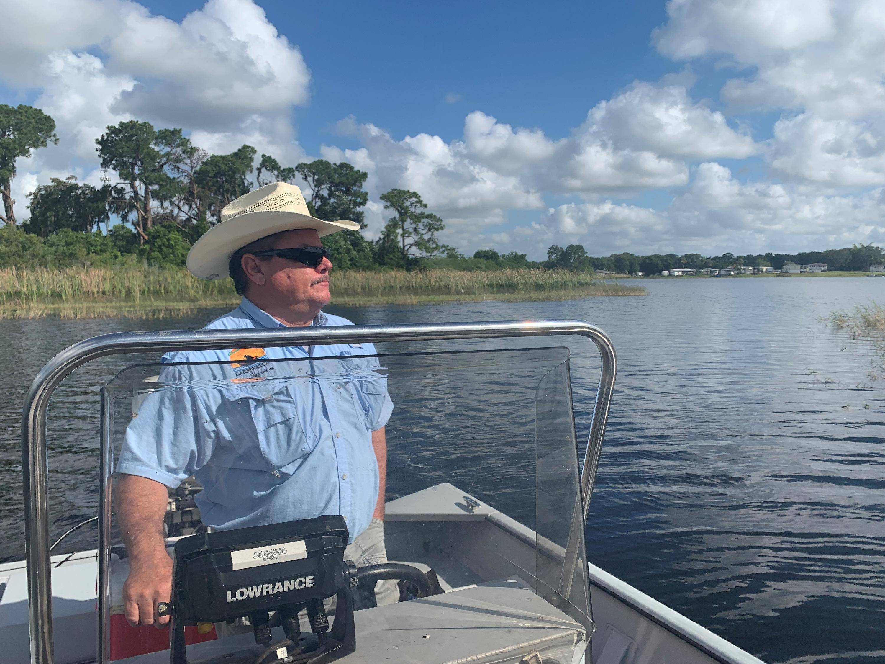 Highlands County Natural Resources staff member